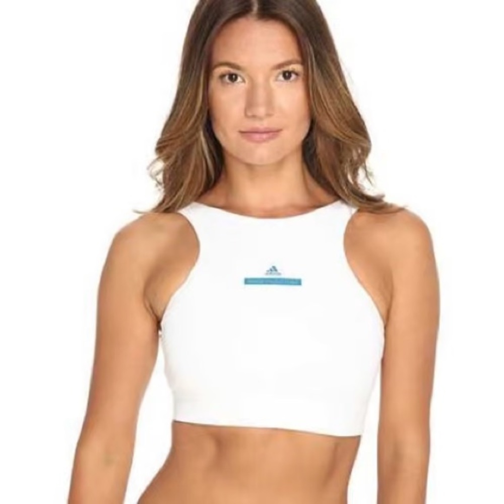 Stella McCartney X adidas white HIIT Bra BNWT Size S
